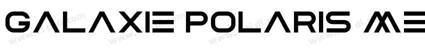 Galaxie Polaris Medi字体转换